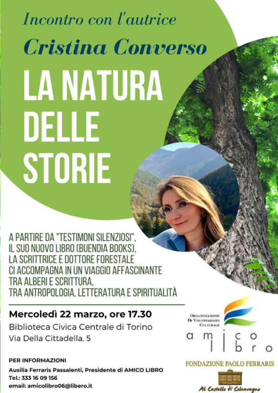 La Natura delle Storie. Incontro con Cristina Converso